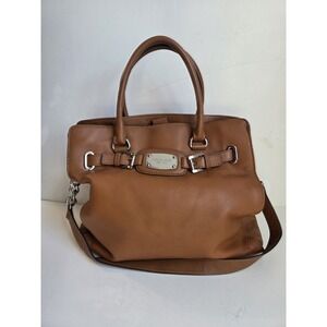 Michael Kors Large Leather Hamilton East West‎  Satchel Tote Handbag Retired